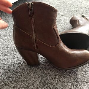 Cowboy Bootie Boots